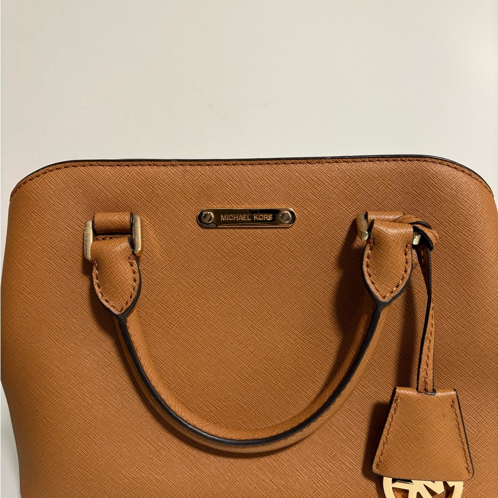 Michael Kors Tan Leather Handbag